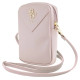 Guess Zip Triangle 4G bag - pink