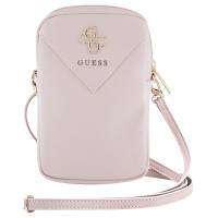 Guess Zip Triangle 4G bag - pink