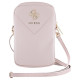 Guess Zip Triangle 4G bag - pink