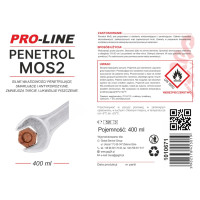 Pro-Line Strongly penetrating rust remover PENETROL MoS2 PRO-LINE spray 400ml