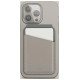 Uniq Lyden DS magnetic RFID wallet with phone stand - beige and green