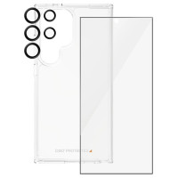 Panzerglass Bundle 3in1 Transparent Case + Film + Camera Protector for Samsung Galaxy S24 Ultra