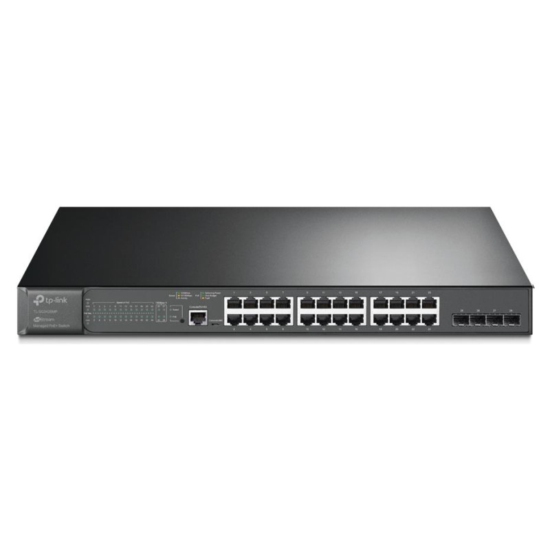 Tp-Link Switch|TP-LINK|Omada|TL-SG3428MP|Rack|4xSFP|1xConsole|1|384 Watts|TL-SG3428MP