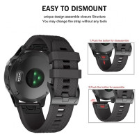 Tech-Protect Smooth case for Garmin Fenix 5 / 6 / 6 Pro / 7 - black