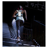 Wozinsky WKDB1 Reflective Running Vest - Black