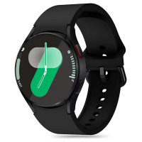 Tech-Protect Silicone Strap for Samsung Galaxy Watch 4 / 5 / 5 Pro / 6 / 7 / FE - Black