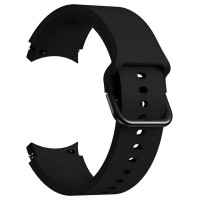 Tech-Protect Silicone Strap for Samsung Galaxy Watch 4 / 5 / 5 Pro / 6 / 7 / FE - Black