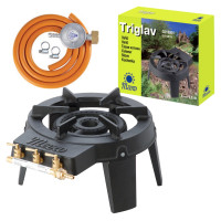Meva TRIGLAV 9kW 3-burner industrial gas stove