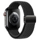 Tech-Protect Nylonmag Strap for Apple Watch 4 / 5 / 6 / 7 / 8 / 9 / SE (38 / 40 / 41 mm) - Black