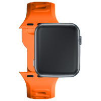 3Mk Protection 3mk Silicone Watch Strap for Apple Watch 42 / 44 / 45 / 49 mm - orange