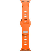 3Mk Protection 3mk Silicone Watch Strap for Apple Watch 42 / 44 / 45 / 49 mm - orange