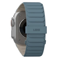 UAG Pathfinder Silicone Double-Sided Magnetic Strap for Apple Watch 42 / 44 / 45 / 46 / 49mm - Gray-Blue