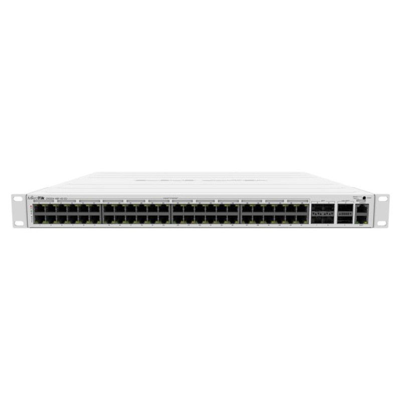 Mikrotik Switch|MIKROTIK|CRS354-48P-4S+2Q+RM|Type L3|4xSFP+|2xQSFP+|1|PoE ports 48|CRS354-48P-4S+2Q+RM