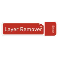 SBS Fast Skin TOP Layer Removal Stickers (900 pcs.)