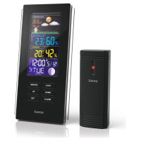 Hama Color Edge Weather Station - Black
