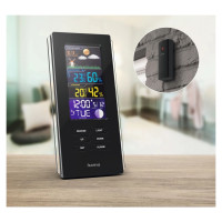 Hama Color Edge Weather Station - Black