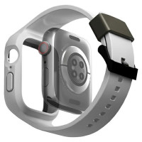 Uniq Monos 2 in 1 Set Strap + Case for Apple Watch 45 / 44 mm - Gray