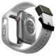 Uniq Monos 2 in 1 Set Strap + Case for Apple Watch 45 / 44 mm - Gray