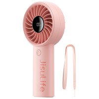 Jisulife Handheld Fan Life4 5000mAh Portable USB Fan - Pink