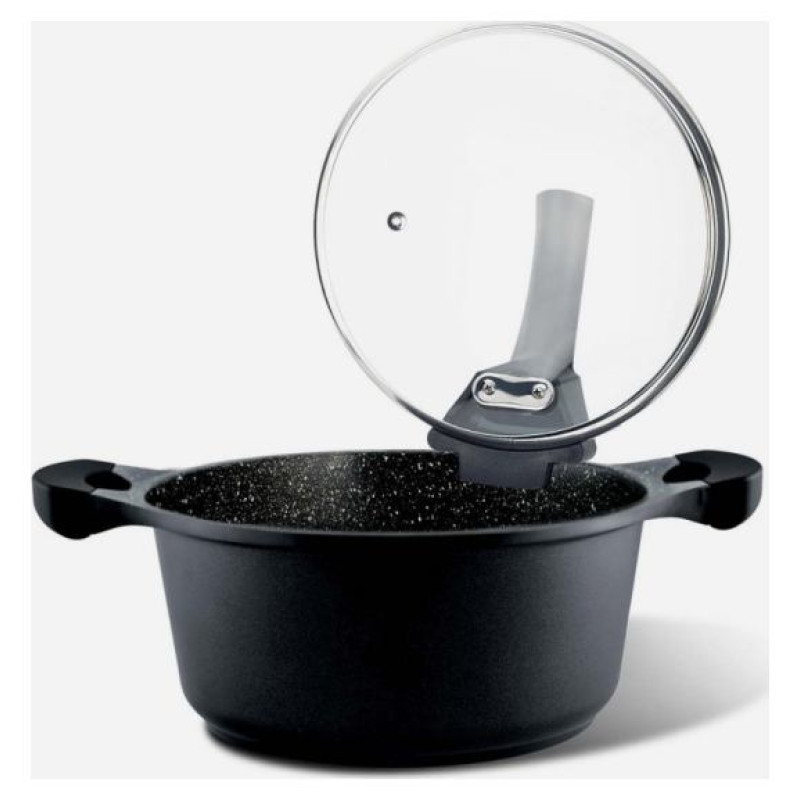 Pensofal Saxum Saucepan 20cm (W/Glass) 5807