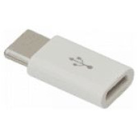 Sbox AD.USB-C W Micro USB 2.0 F. -> TYPE C M. White