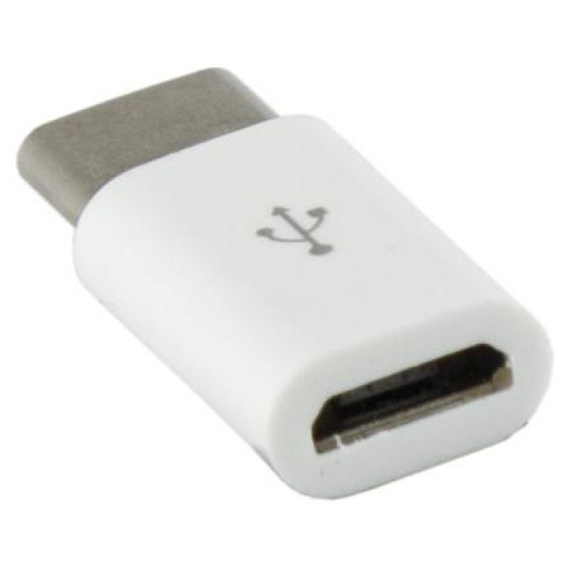 Sbox AD.USB-C W Micro USB 2.0 F. -> TYPE C M. White