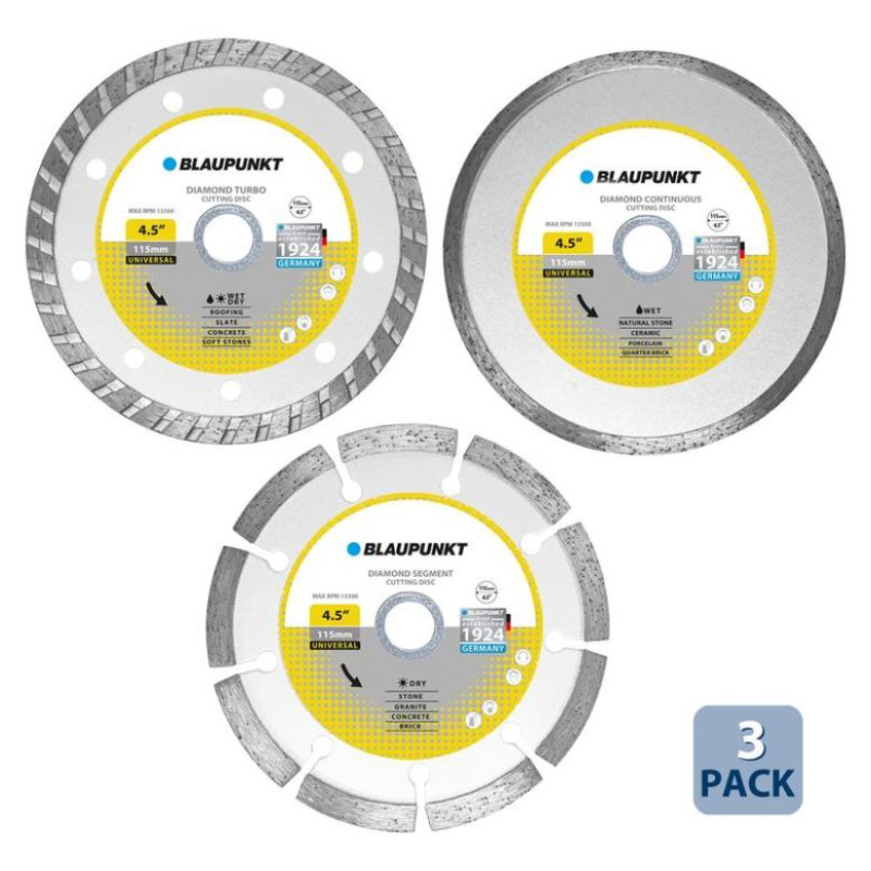 Blaupunkt BP-CW-D4115 Disc Set (3pcs)