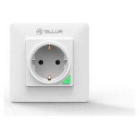 Tellur Smart WiFi Wall Plug 3000w, 16A, white