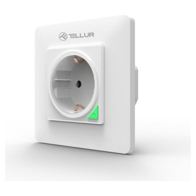 Tellur Smart WiFi Wall Plug 3000w, 16A, white