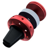 Tellur FreshDot Car Phone Holder Magnetic, Fragrance Kit Bubble Gum, Air Vent Mount Red