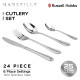 Russell Hobbs RH02224EU7 Marseille cutlery set 24pcs