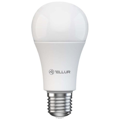 Tellur Smart WiFi Bulb E27, 9W, White/Warm/RGB, Dimmer