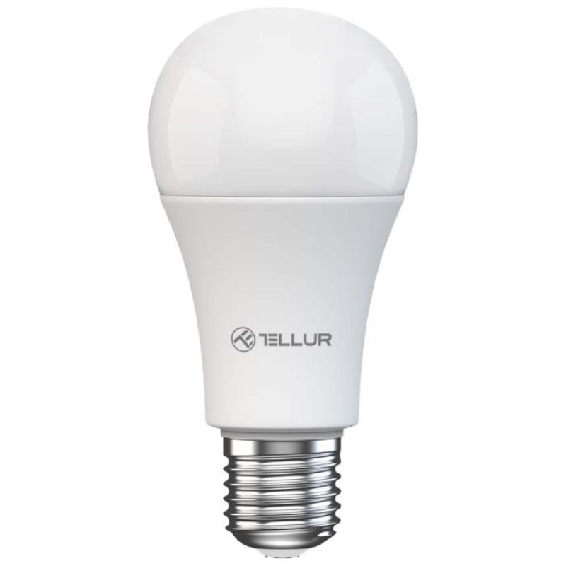 Tellur Smart WiFi Bulb E27, 9W, White/Warm/RGB, Dimmer