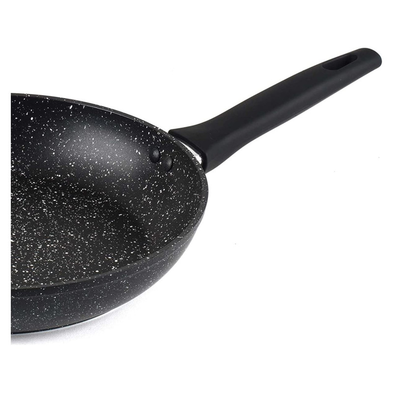 Russell Hobbs RH00490MOB 20&24CM MARBLE FRYPAN - BLACK