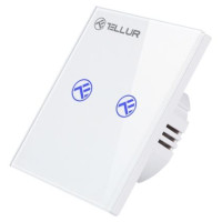 Tellur Smart WiFi switch, SS2N 2 port 1800W 10A