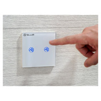 Tellur Smart WiFi switch, SS2N 2 port 1800W 10A