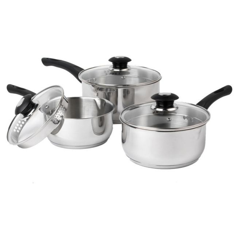 Russell Hobbs RH00542EU7 Easy Strain Pan Set 3pcs