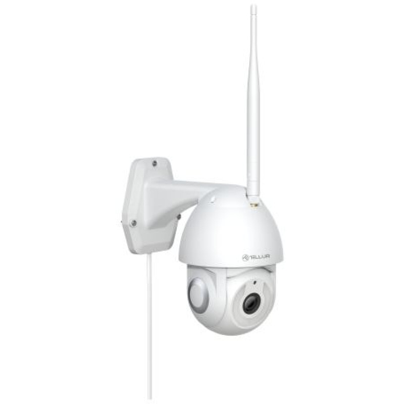 Tellur Smart WiFi Outdoor Camera 3MP, UltraHD, Autotracking, PTZ white