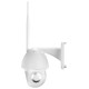 Tellur Smart WiFi Outdoor Camera 3MP, UltraHD, Autotracking, PTZ white