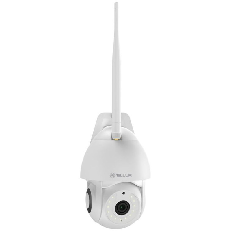 Tellur Smart WiFi Outdoor Camera 3MP, UltraHD, Autotracking, PTZ white