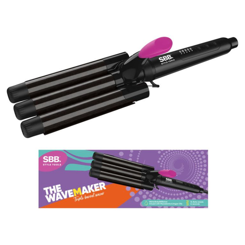 Sbb. SBWV-2000-EU Wavemaker Triple Barrel Waver