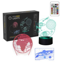 Manta SNL118RGB LED lamp Light decoration Kosmos RGB 3D