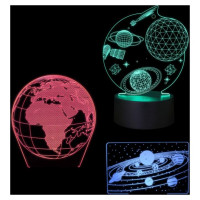 Manta SNL118RGB LED lamp Light decoration Kosmos RGB 3D