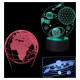 Manta SNL118RGB LED lamp Light decoration Kosmos RGB 3D
