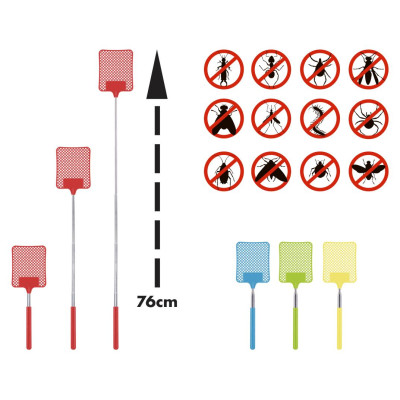 Beper C206UTI020 Telescopic Fly Swatter Paddle