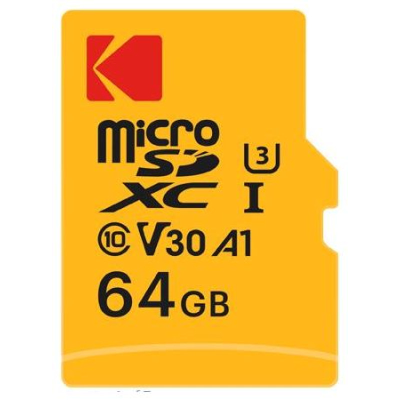 Kodak mSD 64GB UHS-I U3 Ultra EKMSDM64GXC10HPRK