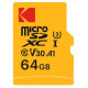 Kodak mSD 64GB UHS-I U3 Ultra EKMSDM64GXC10HPRK