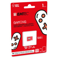 Emtec mSD 1TB UHS-I U3 V30 A2 Gaming Rouge
