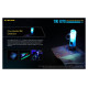 Nitecore FLASHLIGHT T SERIES 300 LUMENS/TIKI GITD BLUE NITECORE