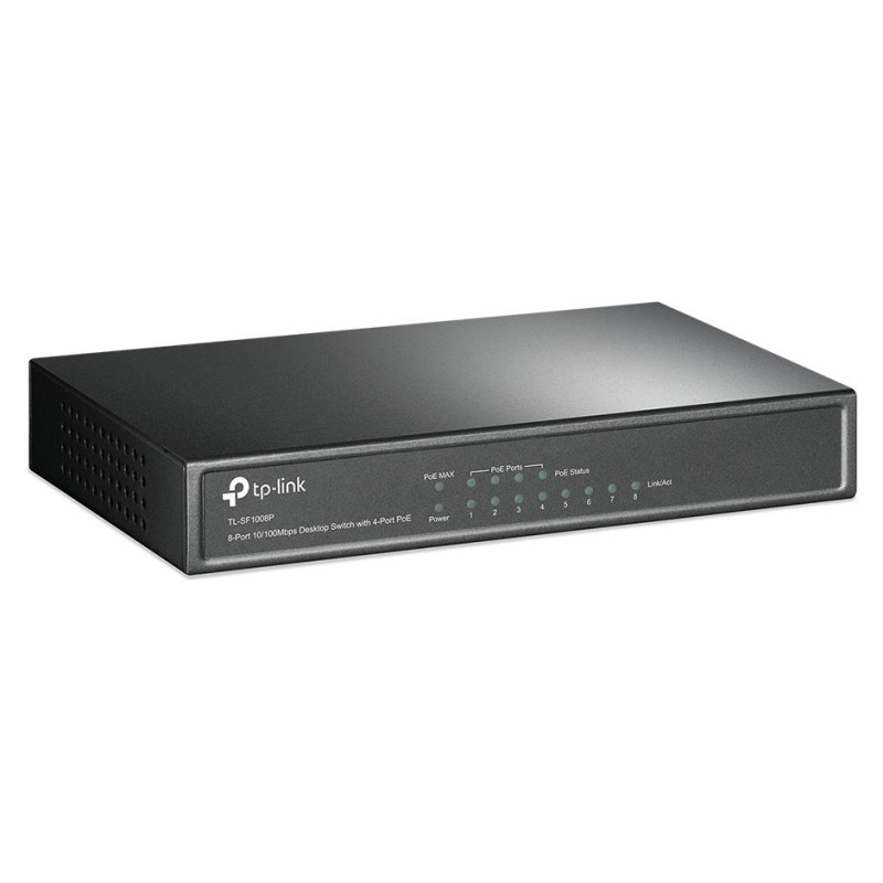 Tp-Link Switch|TP-LINK|8x10Base-T / 100Base-TX|TL-SF1008P